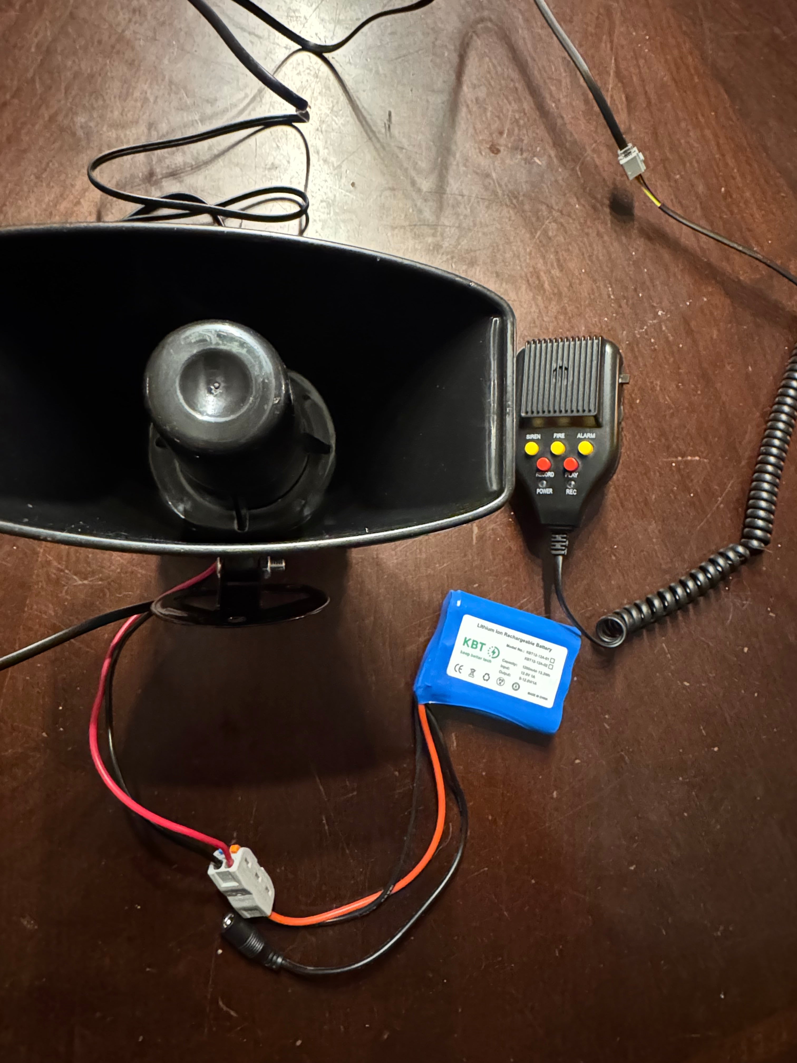 Battery Powered Mega Phone