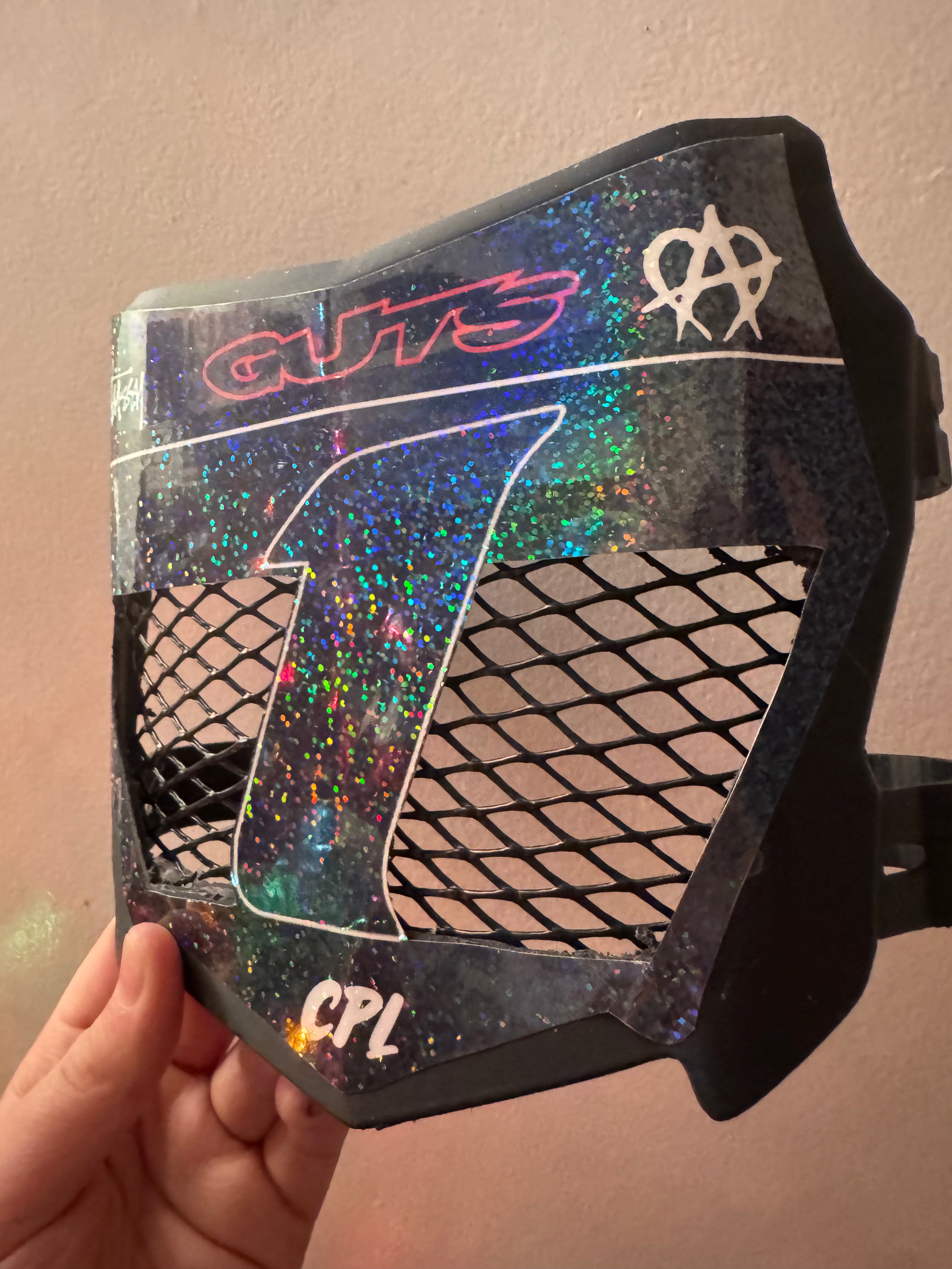 Motocutz Vented plate (customizable)